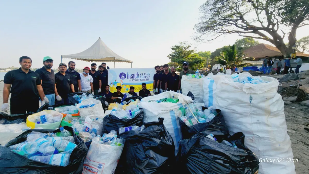 Community clean-up drive