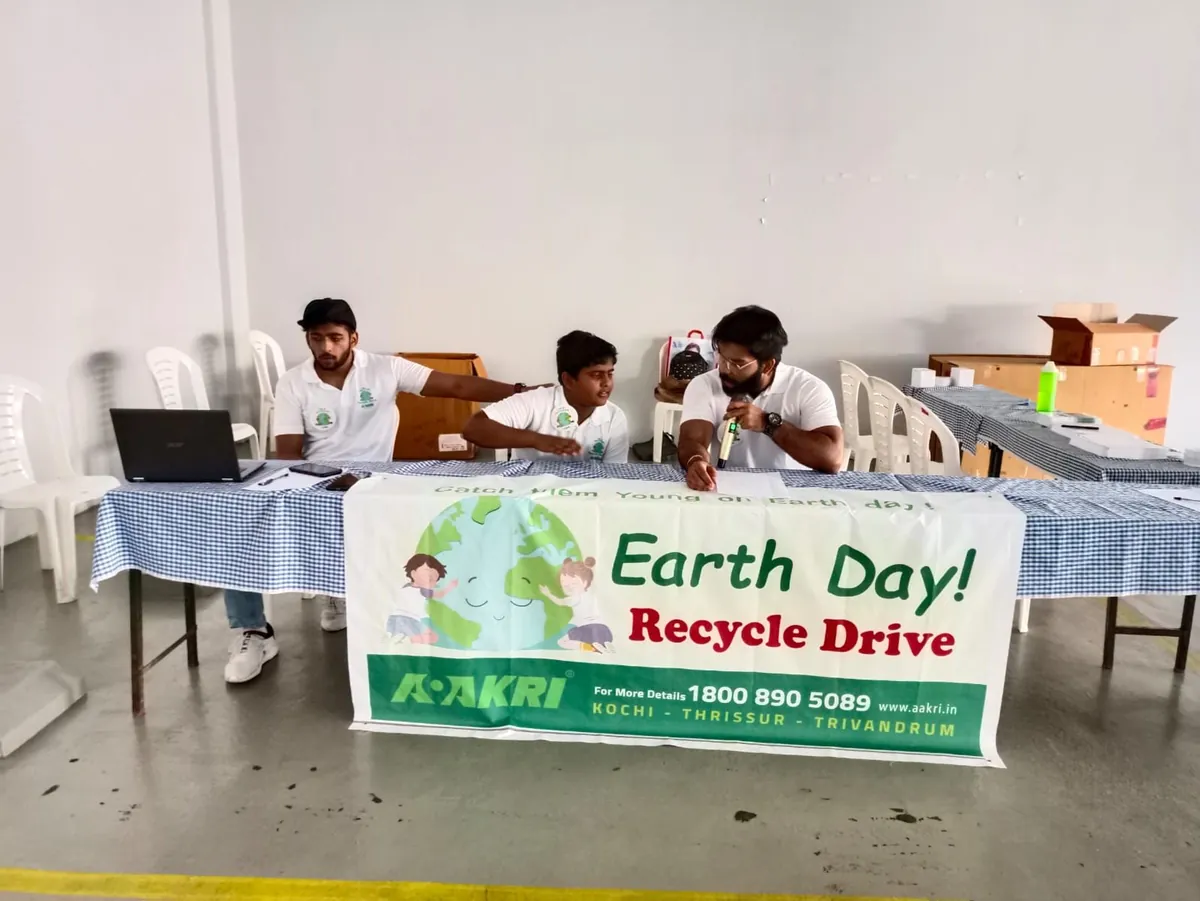 Earth Day Recycle Drive